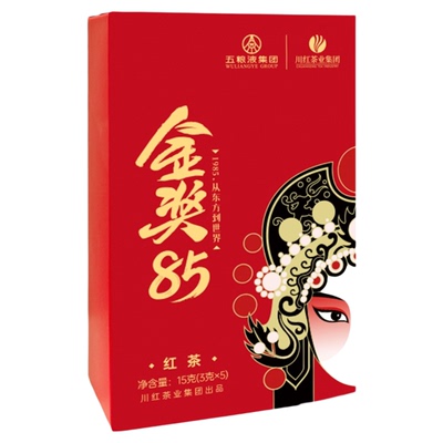【特级浓香】川红工夫金奖85红茶特有橘糖香非遗红茶叶自饮15g