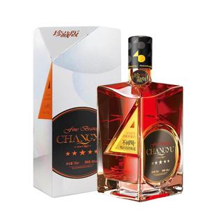 张裕洋酒金奖白兰地珍藏版五星40度700ml不到四十喝不出的味道