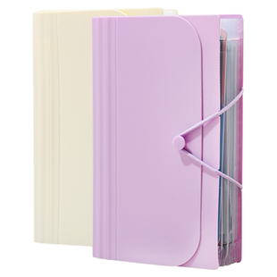 美甲印花钢板收纳册可折叠防尘透明防刮花指甲贴纸整理专用工具