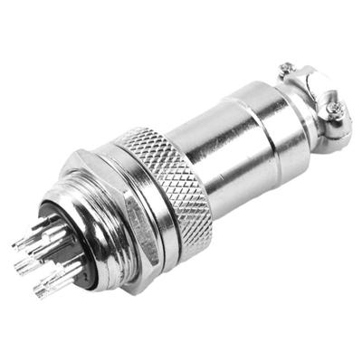 gx16航空插头金属电缆连接器