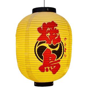 PVC日式灯笼墙定制中秋餐饮店户外防水日料冬瓜烧鸟寿司装饰吊灯