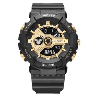 迪士尼手表男款学生初中学生高中青少年运动机械防水儿童电子男生