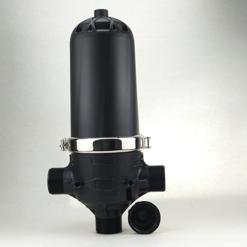 定制叠片过滤器农用滴灌自动反冲洗120目网式过滤器T型叠片过滤器