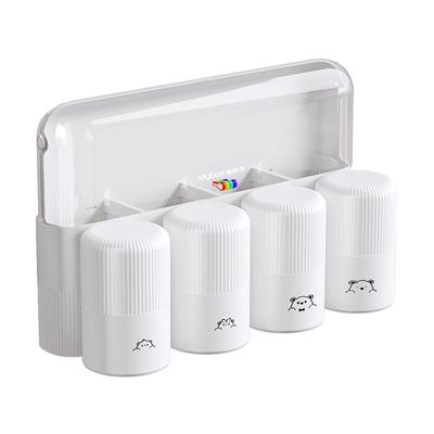 佳帮手牙刷牙杯置物架免打孔防尘