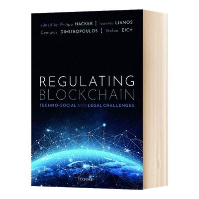 精装 英文原版 Regulating Blockchain 监管区块链 技术社会与法律挑战 英文版 进口英语书籍