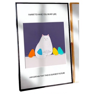 铝合金相框挂墙a3画框定制空框4K海报框裱框a4展示拼图框装裱框架