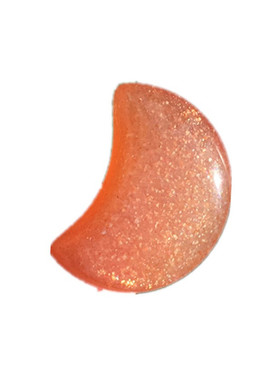 天然裸石月亮吊坠小滴溜