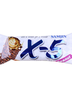 韩国进口零食x-5巧克力棒代餐