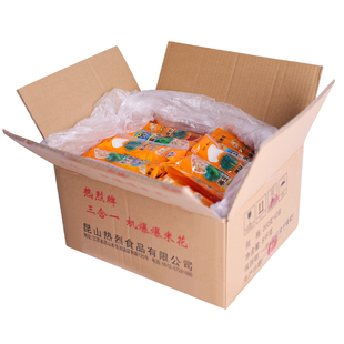 热烈牌三合一机爆爆米花 蝶形 休闲 零食品 200g×40包/箱