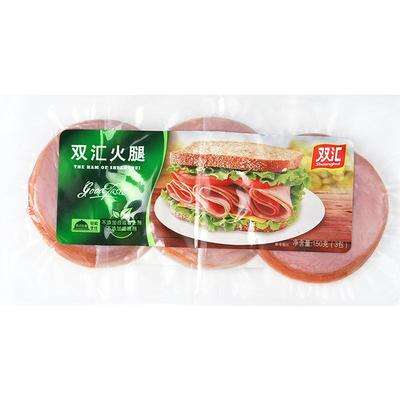 双汇火腿片切片150g培根早餐家用披萨手抓饼午餐肉三明治专用食材