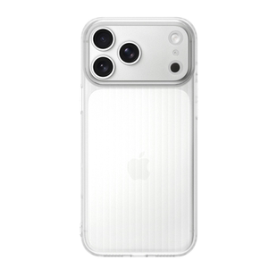 新款适用iPhone17promax手机壳磨砂苹果16保护套瓦楞秒变大视窗15软壳硅胶精孔防摔全包AI拍照键防指纹半透明