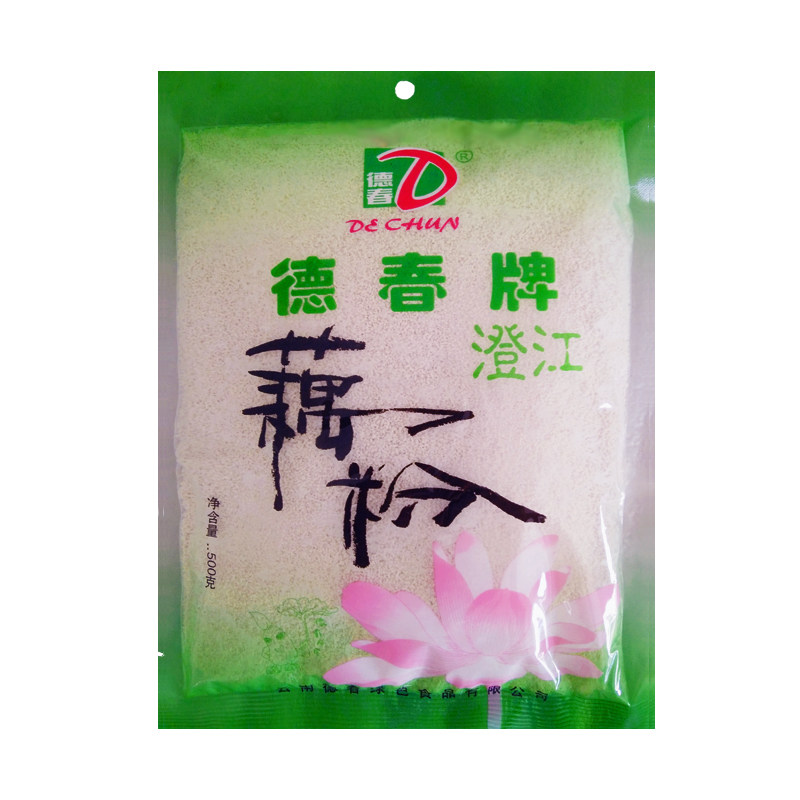 【厂家直营】云南德春牌澄江藕粉原味含糖抚仙湖特产500g
