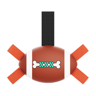 狗狗橄榄球玩具亚马逊爆款大中小型犬宠物玩具互动充气大球狗玩具