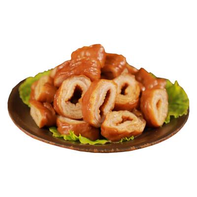 尝福记香辣大肠头1斤无油肥肠卤大肠头卤味肉食熟食即食加热真空