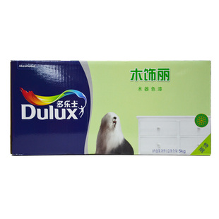 多乐士木饰丽木器透明清漆实木家具翻新油性白色聚酯漆木宜施9kg