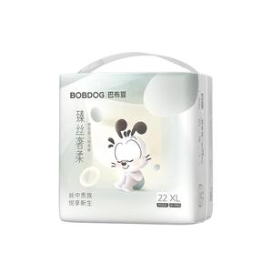 巴布豆臻丝奢柔拉拉裤纸尿裤