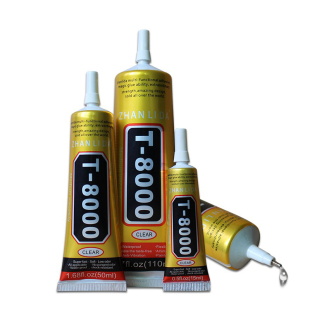 手机屏幕胶水边框密封胶适用品牌手机平板电脑外屏后盖翘屏开胶修复专用粘合强维修900防水透明t8000软胶