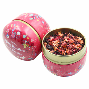 许夫人花茶【罐装80g】奶油草莓醋栗浆果蜜桃蔓越莓蓝莓乳酪花果