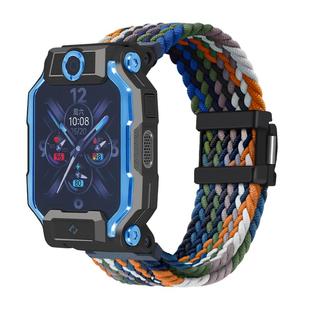 适用小天才电话手表表带Z11/Z10/Z9/Z8/Z7S磁吸闪扣弹力编织Z6/D2可调节款Z2Y/Z3儿童配件D3S/D2U3少年版通用