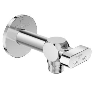 潜水艇加长角阀全铜家用大流量直通球阀马桶46分洗衣机龙头开关阀