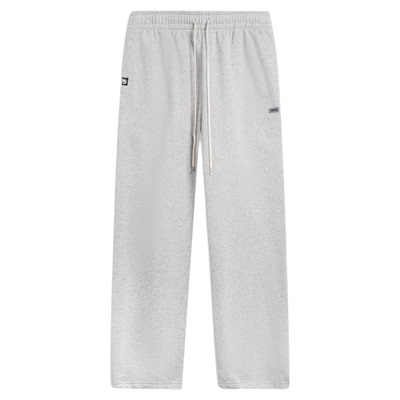 李宁直筒加绒保暖宽松卫裤