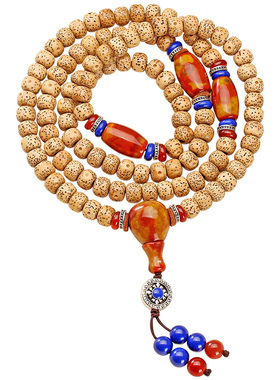 海南星月菩提子陈籽项链手串佛珠