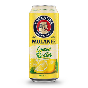德国进口Paulaner柏龙保拉纳 柠檬拉德乐啤酒500ml听原装德啤新品