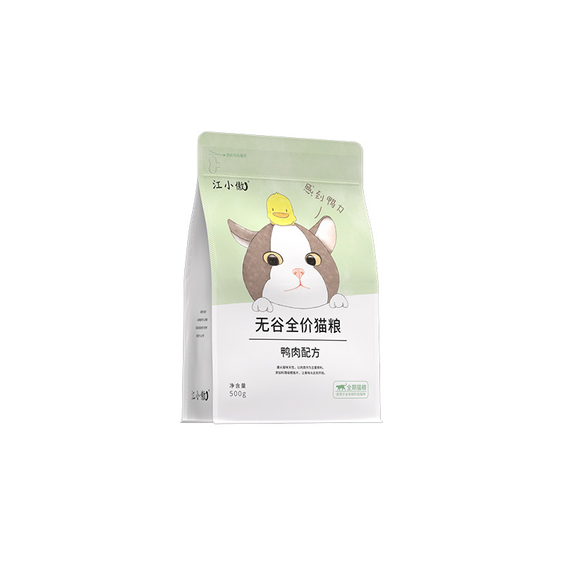 江小傲无谷全价鸭肉猫粮英短猫咪