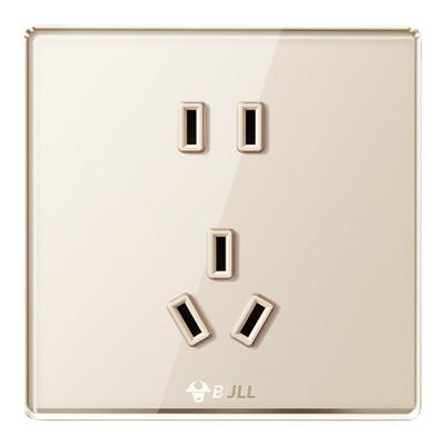 官方插座公牛亚克力玫瑰金G62