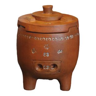 闽西副榜炉炭炉三足炉可温茶中式红泥小火炉工夫茶炉酒精灯煮茶