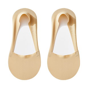 船袜女士冰丝夏季薄款不掉跟防滑浅口隐形袜吸汗透气高跟鞋袜子女