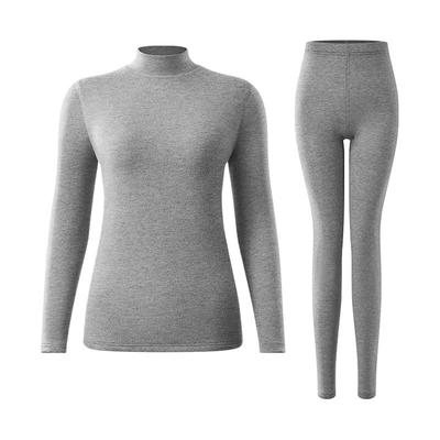 半高领保暖内衣女加绒加厚冬季