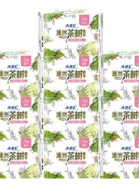 abc卫生巾茶树夜用280mm10包80片
