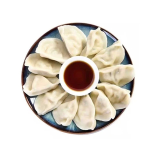 鲅鱼馅饺子旗舰店手工海鲜鲅鱼馅料速冻水饺正宗速食早餐鲅鱼水饺