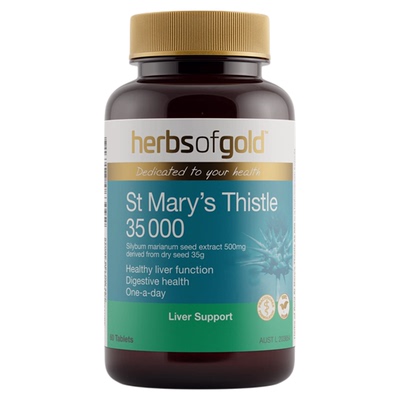 HerbsofGold奶蓟草肝片和丽康