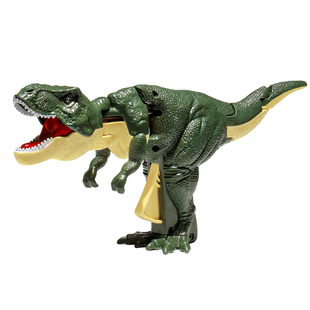 按压恐龙手枪益智网红摇头部摆动摇摆会咬合霸王龙男女孩儿童玩具