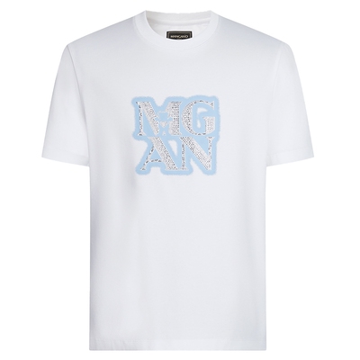 曼加龙夏季休闲男士短袖印花T恤