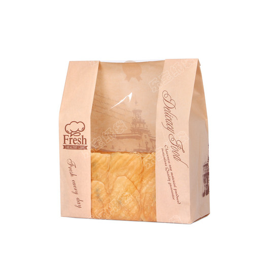 面包吐司袋450g食品烘焙包装防油纸袋土司袋子包装袋牛皮纸袋定制