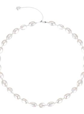 leloup天然巴洛克珍珠项链锁骨链