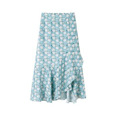 高腰半身裙pit不规则浪漫