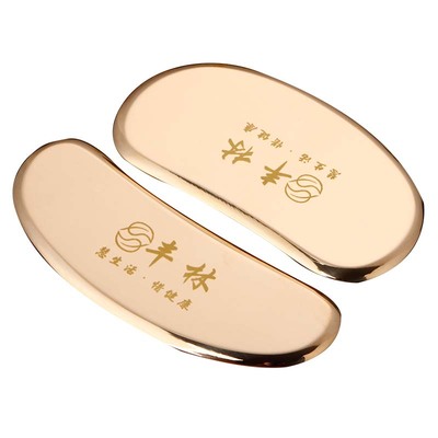 丰林正品太极刮痧板铜板纯黄铜制全身家用通用背部杨大庆杏林红