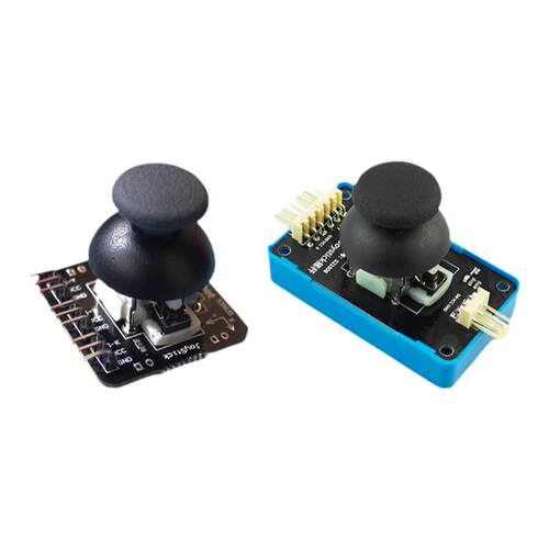 七星虫适用Arduino双轴按键摇杆 PS2游戏摇杆传感器 JoyStick积木