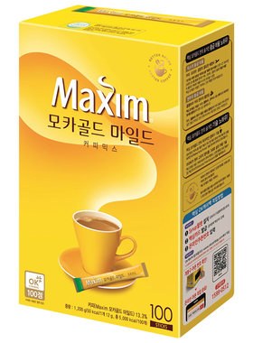 【政府直营店】麦馨咖啡maxim韩