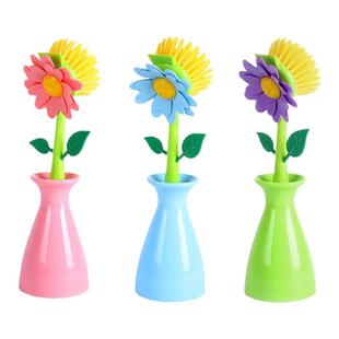 不粘油不脏手洗锅刷碗刷带柄长柄刷子洗碗刷锅工具厨房清洁用品