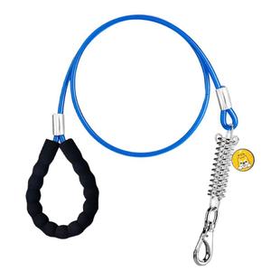 狗狗牵引绳防咬断狗绳结实狗链链子加长钢丝绳大型犬小型犬中型犬