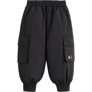 [保暖羽绒裤]马克珍妮男童山系户外束脚裤羽绒裤冬装新款240919