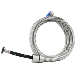 正304不锈钢花洒管双层防爆管浴室淋浴洗澡软管子通用1.2 1.5m2米