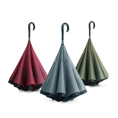 双层伞布反向伞waterfront长伞