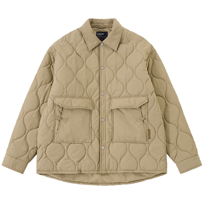 【CLOTTEE by CLOT】绗线填充衬衫夹克 盘扣中式 榫卯系列