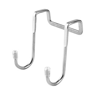 304不锈钢双头收纳挂钩s勾子免打孔衣柜厨柜门后挂钩S形挂钩双钩
